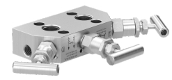 V、VR series three valves manifold